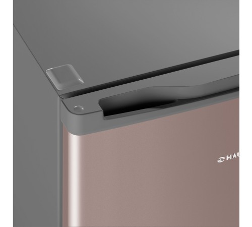 Холодильник Maunfeld MFF83GD 1-нокамерн. золотистый/серый мат.