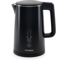 Чайник электрический Hyundai HYK-S5509 1.5л. 2200Вт черный корпус: металл/пластик