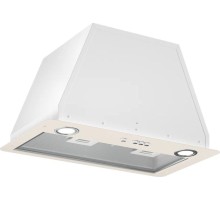 Вытяжка встраиваемая Elikor Flat 52П-650-К3Д топленое молоко управление: кнопочное (1 мотор)