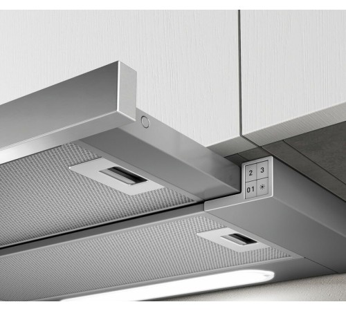 Вытяжка встраиваемая Elica Elite 14 Lux GRVTWH/A/90 серый/белый управление: кнопочное (1 мотор)