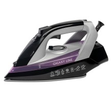 Утюг Galaxy Line GL 6128 2200Вт черный/фиолетовый