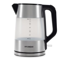 Чайник электрический Hyundai HYK-P4026 1.9л. 2200Вт черный корпус: пластик