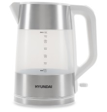 Чайник электрический Hyundai HYK-P4025 1.9л. 2200Вт белый корпус: пластик