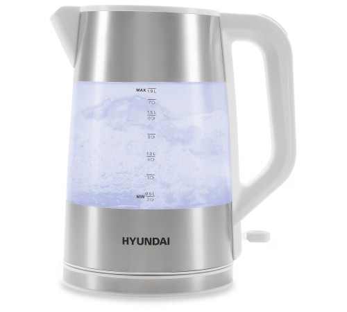 Чайник электрический Hyundai HYK-P4025 1.9л. 2200Вт белый корпус: пластик Чайник электрический Hyundai HYK-P4025 1.9л. 2200Вт белый корпус: пластик