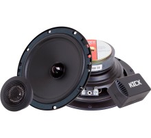 Колонки автомобильные Kicx DC 6.2MR 110Вт 90дБ 4Ом 16см (6дюйм) (ком.:4кол.) компонентные двухполосные
