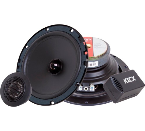 Колонки автомобильные Kicx DC 6.2MR 110Вт 90дБ 4Ом 16см (6дюйм) (ком.:4кол.) компонентные двухполосные