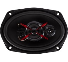 Колонки автомобильные Kicx ST 693 200Вт 92дБ 4Ом 16x24см (6x9дюйм) (ком.:2кол.) коаксиальные трехполосные