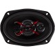 Колонки автомобильные Kicx ST 693 200Вт 92дБ 4Ом 16x24см (6x9дюйм) (ком.:2кол.) коаксиальные трехполосные