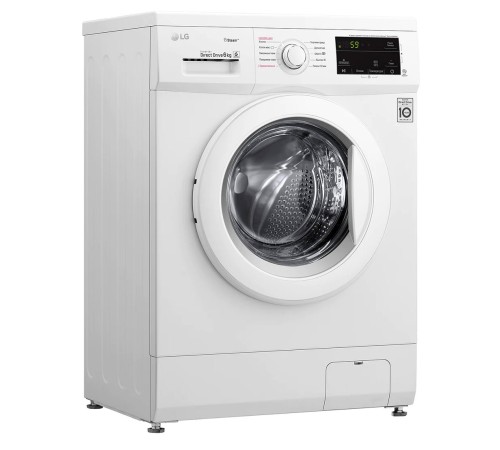 Стиральная машина LG F2J3NS0W класс: A загр.фронтальная макс.:6кг белый инвертер Стиральная машина LG F2J3NS0W класс: A загр.фронтальная макс.:6кг белый инвертер