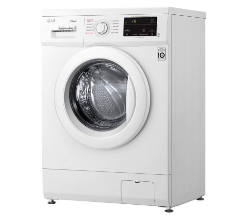 Стиральная машина LG F2J3NS0W класс: A загр.фронтальная макс.:6кг белый инвертер Стиральная машина LG F2J3NS0W класс: A загр.фронтальная макс.:6кг белый инвертер