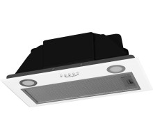 Вытяжка встраиваемая Weissgauff BOX 850 WH белый управление: кнопочное (1 мотор)