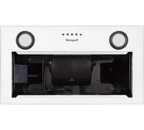 Вытяжка встраиваемая Weissgauff BOX 850 WH белый управление: кнопочное (1 мотор) Вытяжка встраиваемая Weissgauff BOX 850 WH белый управление: кнопочное (1 мотор)