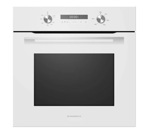 Духовой шкаф Газовый Maunfeld MOGM703W белый