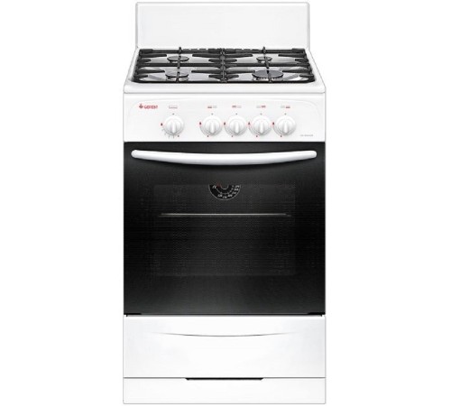 Плита Газовая Gefest CG 50М02 К73 белый (без крышки) реш.чугун Плита Газовая Gefest CG 50М02 К73 белый (без крышки) реш.чугун
