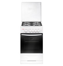 Плита Газовая Gefest CG 50M04 K73 белый (металлическая крышка) реш.чугун