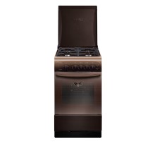 Плита Газовая Gefest CG 50M04 K83 коричневый (металлическая крышка) реш.чугун