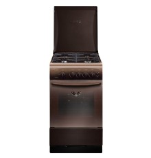 Плита Газовая Gefest CG 50M04 K83 коричневый (металлическая крышка) реш.чугун