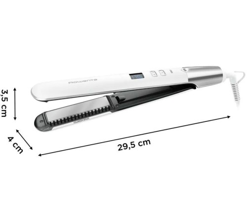 Выпрямитель Rowenta SF4650F0 белый макс.темп.:210С покрытие:керамическое (1830008584)