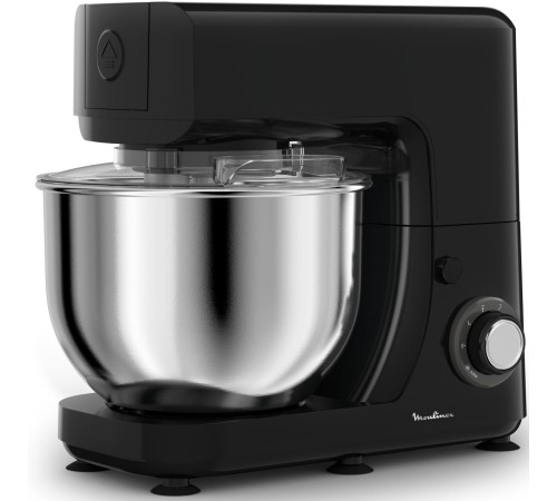 Кухонная машина Moulinex QA151810 планетар.вращ. 800Вт черный/серебристый Кухонная машина Moulinex QA151810 планетар.вращ. 800Вт черный/серебристый