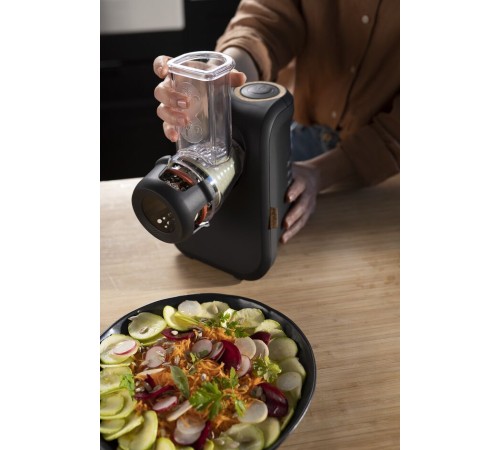 Измельчитель электрический Moulinex DJ77EN10 200Вт черный Измельчитель электрический Moulinex DJ77EN10 200Вт черный