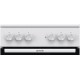 Плита Электрическая Gorenje Essential GEC5A41WG белый/черный стеклокерамика