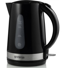 Чайник электрический Gorenje K17BK 1.7л. 2200Вт черный/серебристый корпус: металл/пластик