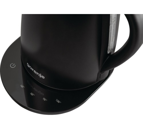 Чайник электрический Gorenje K17TRB 1.7л. 2200Вт черный корпус: металл/пластик