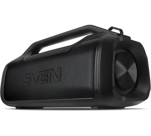 Колонка порт. Sven PS-390 черный 50W 2.0 BT/3.5Jack/USB 10м 3600mAh (SV-021306)