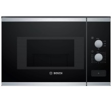 Микроволновая печь Bosch BFL524MS0 20л. 800Вт нержавеющая сталь/черный (встраиваемая)