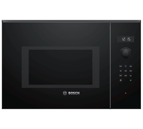 Микроволновая печь Bosch BFL554MB0 25л. 900Вт черный (встраиваемая) Микроволновая печь Bosch BFL554MB0 25л. 900Вт черный (встраиваемая)