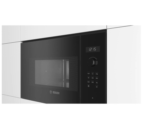 Микроволновая печь Bosch BFL554MB0 25л. 900Вт черный (встраиваемая) Микроволновая печь Bosch BFL554MB0 25л. 900Вт черный (встраиваемая)
