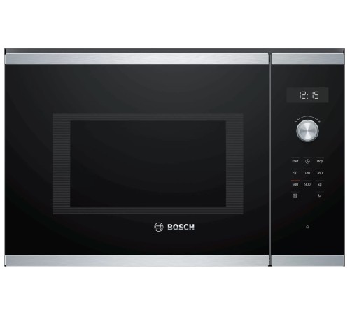Микроволновая печь Bosch BFL554MS0 25л. 900Вт нержавеющая сталь/черный (встраиваемая) Микроволновая печь Bosch BFL554MS0 25л. 900Вт нержавеющая сталь/черный (встраиваемая)