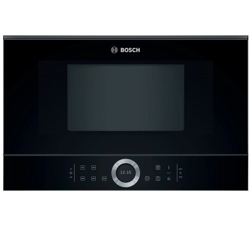 Микроволновая печь Bosch BFL634GB1 21л. 900Вт черный (встраиваемая) Микроволновая печь Bosch BFL634GB1 21л. 900Вт черный (встраиваемая)