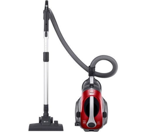 Пылесос LG VK89383HU 1800Вт красный/черный