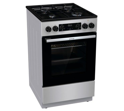Плита Комбинированная Gorenje GK5C60SJ серый (без крышки) реш.сталь