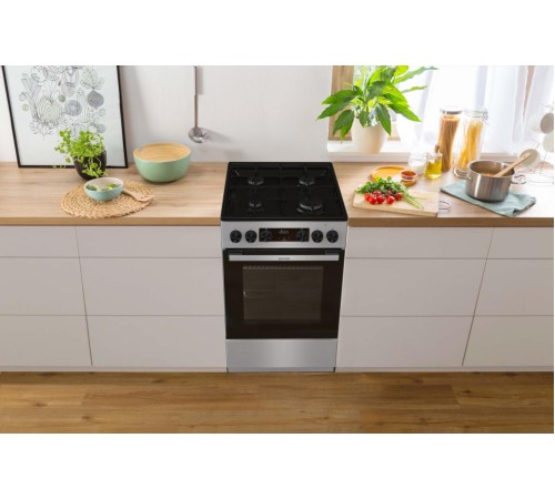 Плита Комбинированная Gorenje GK5C60SJ серый (без крышки) реш.сталь