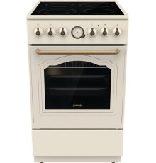 Плита Электрическая Gorenje GECS5B70CLI бежевый стеклокерамика (без крышки)