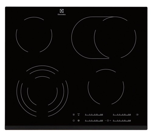 Варочная поверхность Electrolux EHF6547FXK черный Варочная поверхность Electrolux EHF6547FXK черный