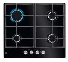 Газовая варочная поверхность Electrolux KGG6426K черный