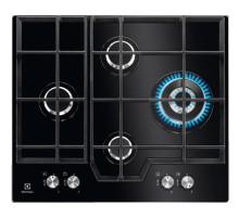 Газовая варочная поверхность Electrolux KGG6456K черный