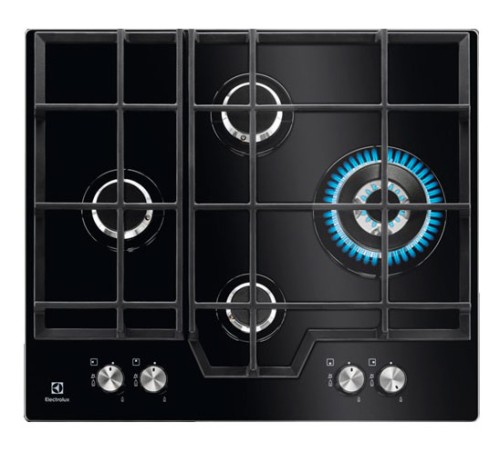 Газовая варочная поверхность Electrolux KGG6456K черный