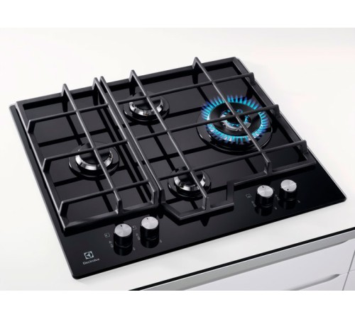 Газовая варочная поверхность Electrolux KGG6456K черный