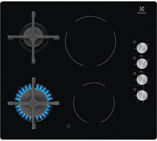 Газовая варочная поверхность Electrolux EGE6172NOK черный Газовая варочная поверхность Electrolux EGE6172NOK черный