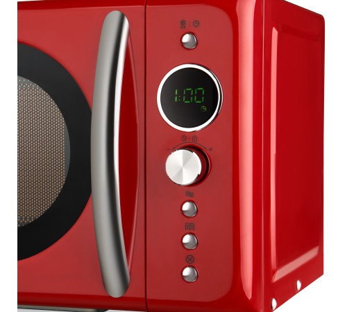 Микроволновая Печь Domfy DSR-MW601 20л. 700Вт красный Микроволновая Печь Domfy DSR-MW601 20л. 700Вт красный