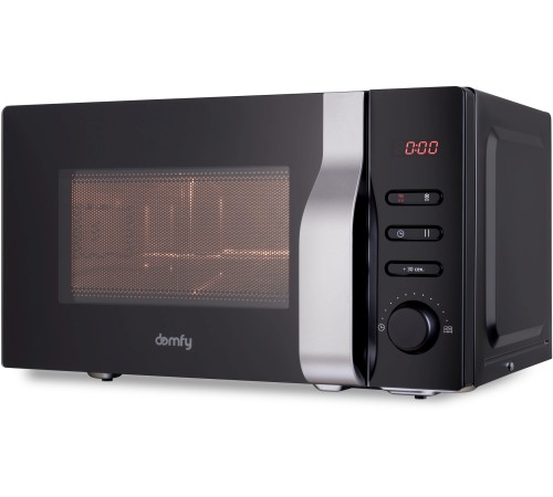Микроволновая Печь Domfy DSB-MW105 20л. 700Вт черный/серебристый Микроволновая Печь Domfy DSB-MW105 20л. 700Вт черный/серебристый