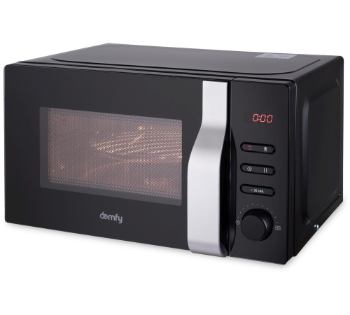 Микроволновая Печь Domfy DSB-MW105 20л. 700Вт черный/серебристый Микроволновая Печь Domfy DSB-MW105 20л. 700Вт черный/серебристый
