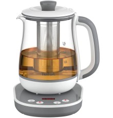 Чайник электрический Tefal BJ551B10 1.5л. белый корпус: стекло/пластик (7211004581)