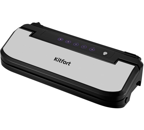 Вакуумный упаковщик Kitfort КТ-1516 150Вт серебристый/черный Вакуумный упаковщик Kitfort КТ-1516 150Вт серебристый/черный