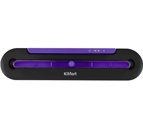Вакуумный упаковщик Kitfort КТ-1522-1 100Вт черный/фиолетовый Вакуумный упаковщик Kitfort КТ-1522-1 100Вт черный/фиолетовый