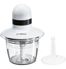 Измельчитель электрический Bosch MMR08A1 0.8л. 400Вт белый/черный